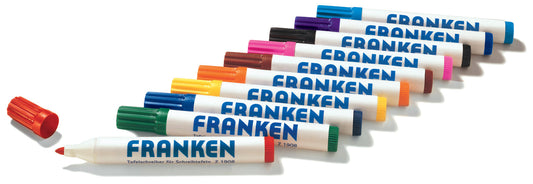 Refillable Board Markers - 10 Pack