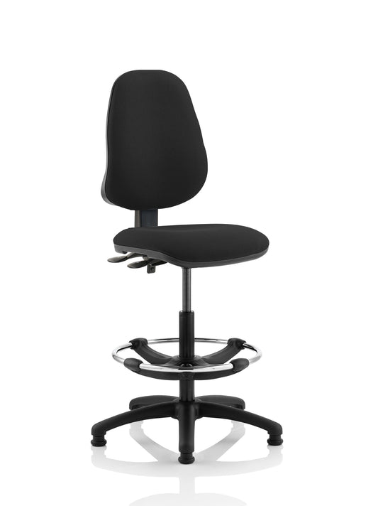 Eclipse Plus II Operator Chair with Hi Rise Draughtsman Kit